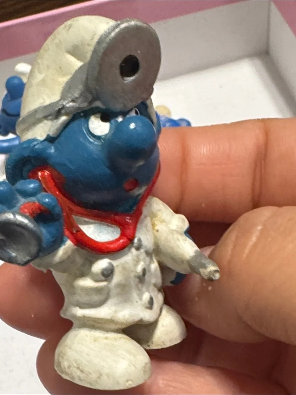 The Smurfs Kids Toy Figurine Set - Blue & White Collectible Characters